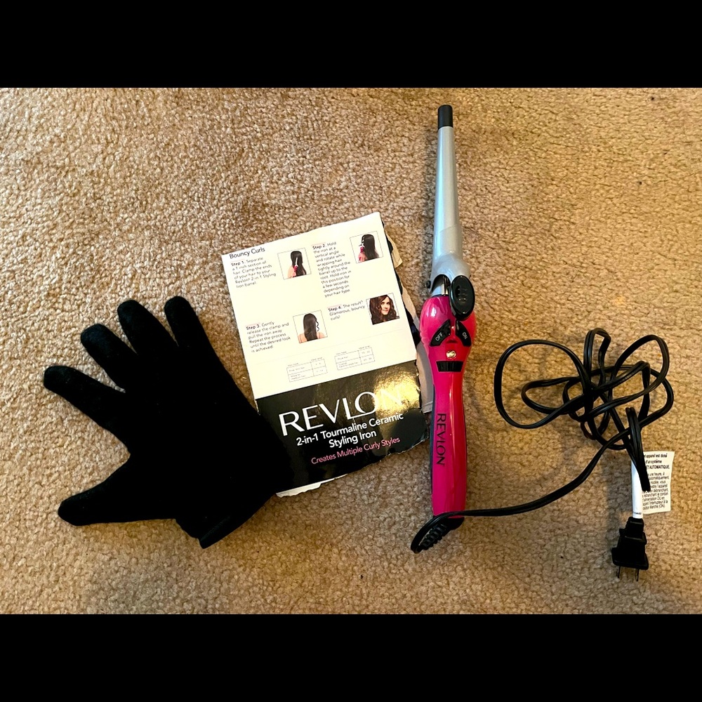 Revlon 2-in-1 Tourmaline Ceramic Styling Iron
